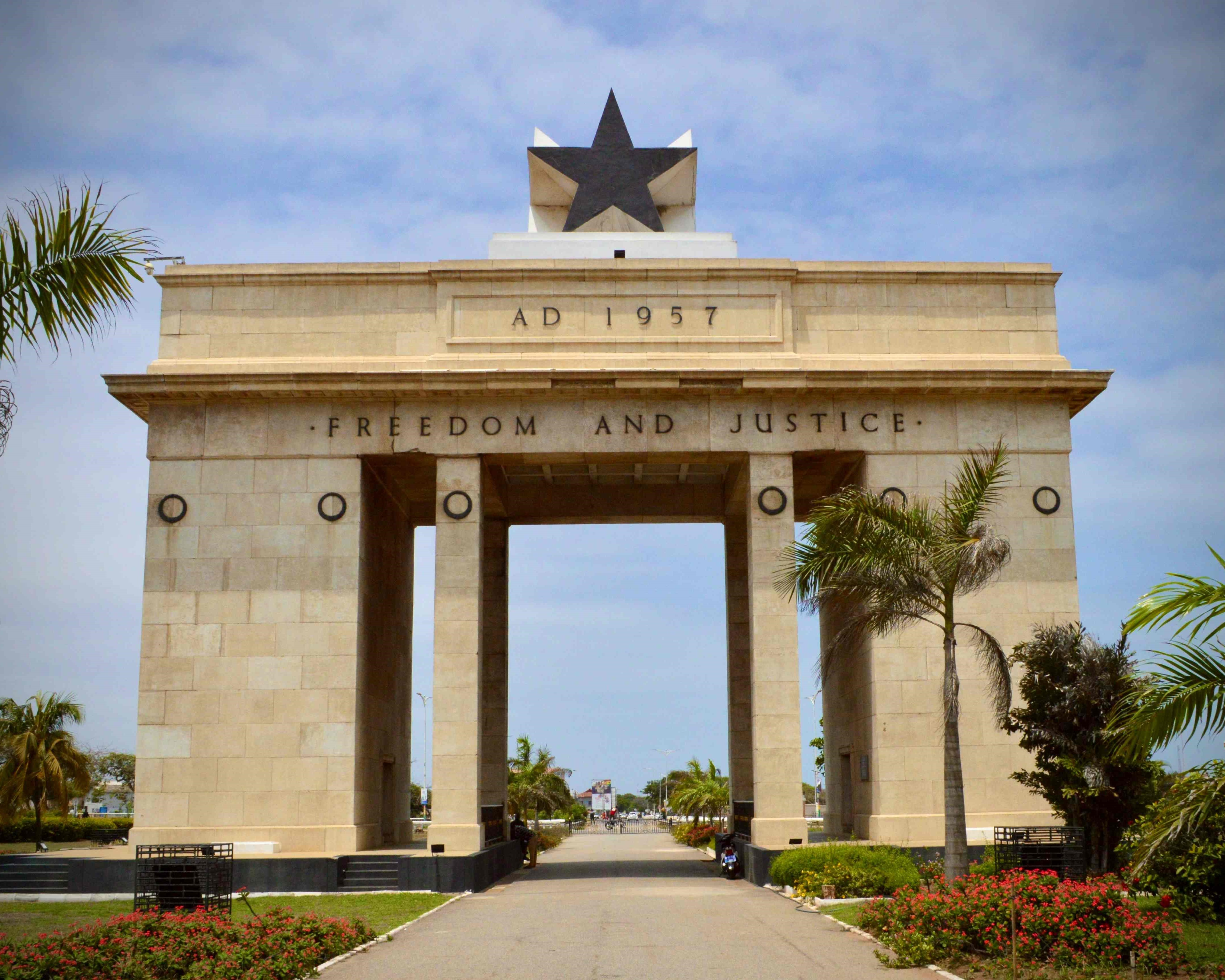 Ghana tourism landscape showcasing beautiful destinations